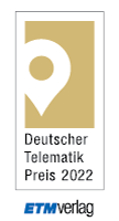 TIS GmbH was awarded with
Deutscher Telematik Preis 2022